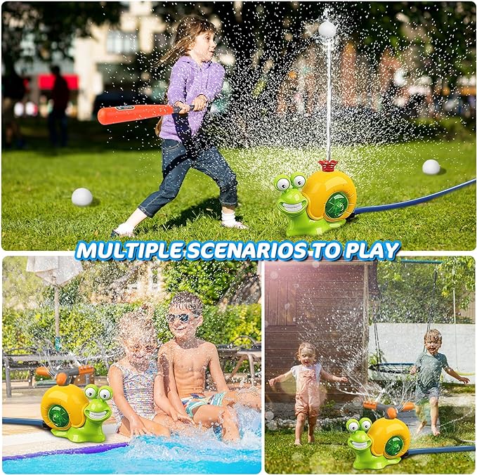 50% Discount | SnailSplash™ | Active water play that will keep children enthralled for hours!