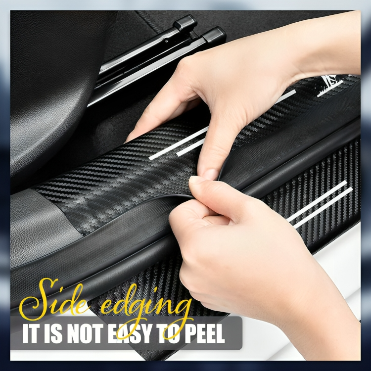 1+1 FREE | StepSafe™ | Carbon fibre door protection sticker [Last day discount].