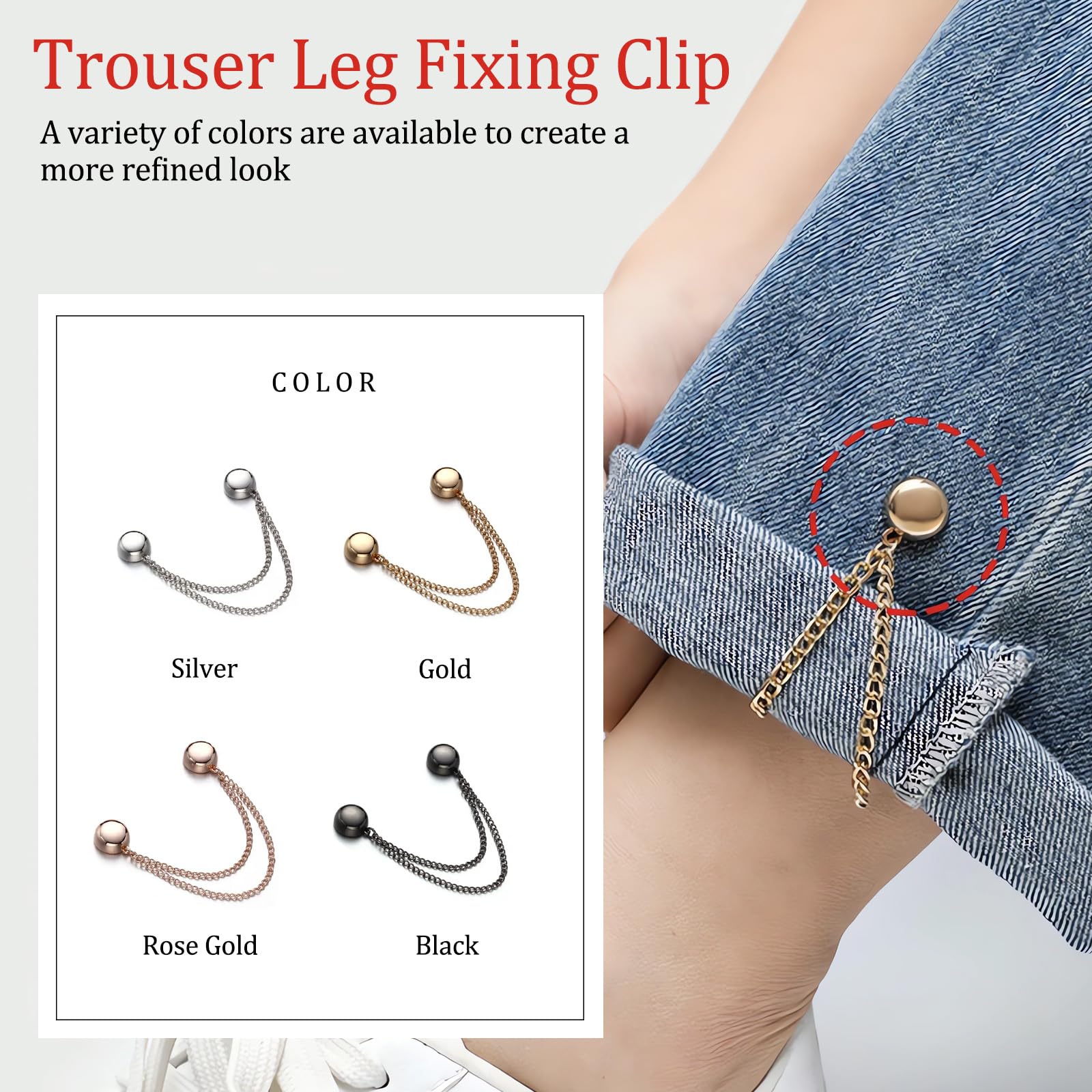 4+4 FREE | StyleSnap™ | Magnetic Clothing Clips – Perfect Fit & Style in Seconds | No Sewing Required!