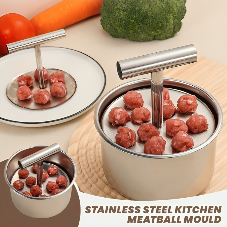50% Discount | MeatPress™ | stainless steel meatball press mold