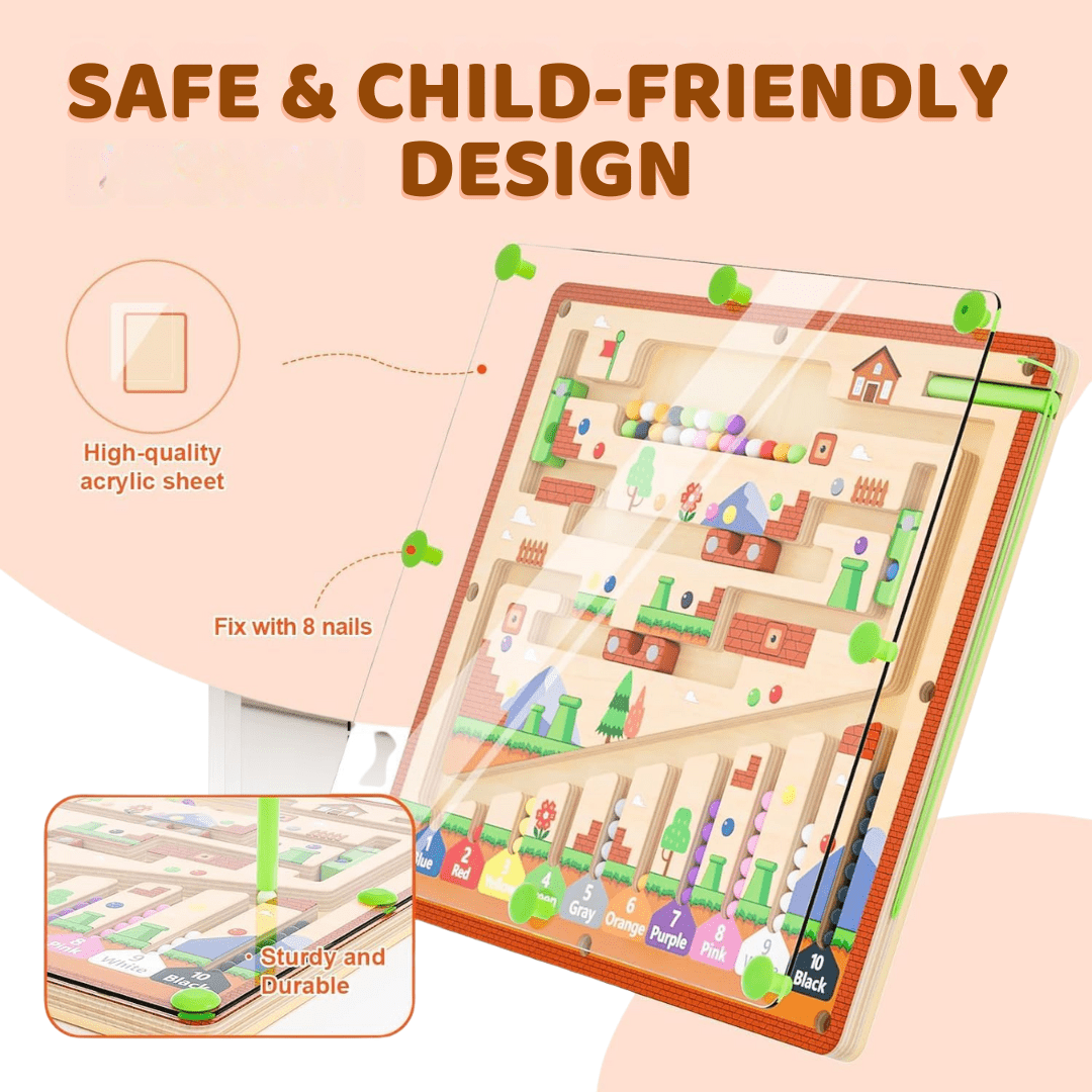 WiggleMaze™ | Great for children's sensory and logical development!