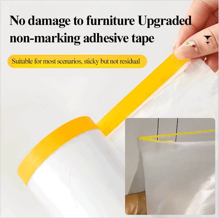 1+1 FREE | ShieldNest™ | Set of 2 protective films – furniture and floor protection for renovations, painting, and moving