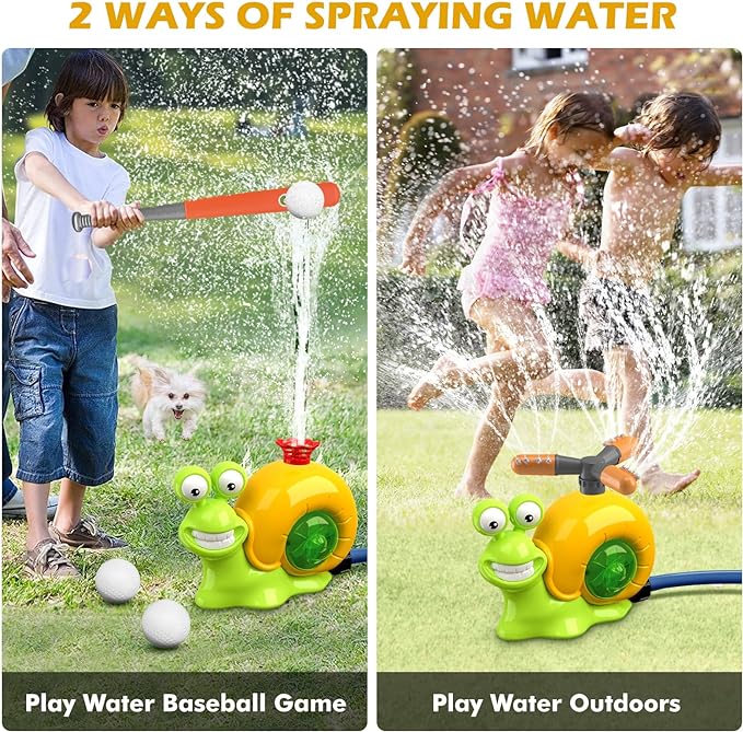 50% Discount | SnailSplash™ | Active water play that will keep children enthralled for hours!