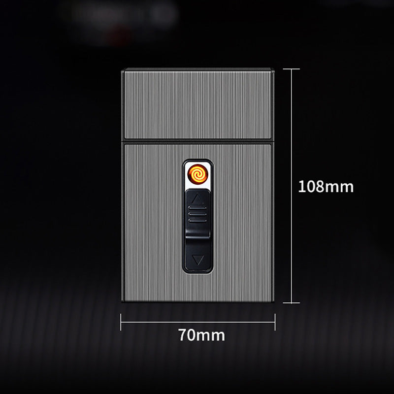 50% DISCOUNT | IgnisCase™ |The stylish cigarette case with a built-in, windproof USB lighter