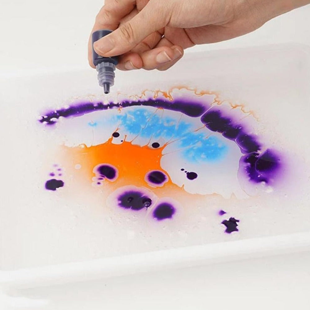 50% OFF | ColoraFlow™ | Creative water marbling kit for children and adults | Safe, stain-free, and easy to use