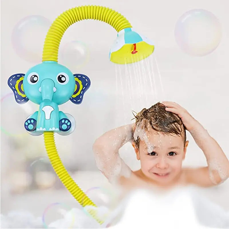 50% OFF | SplashiPuff™ | Interactive Lotus Bath Toy – Splashing shower fun for babies and toddlers