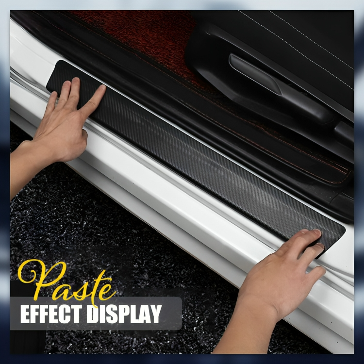 1+1 FREE | StepSafe™ | Carbon fibre door protection sticker [Last day discount].