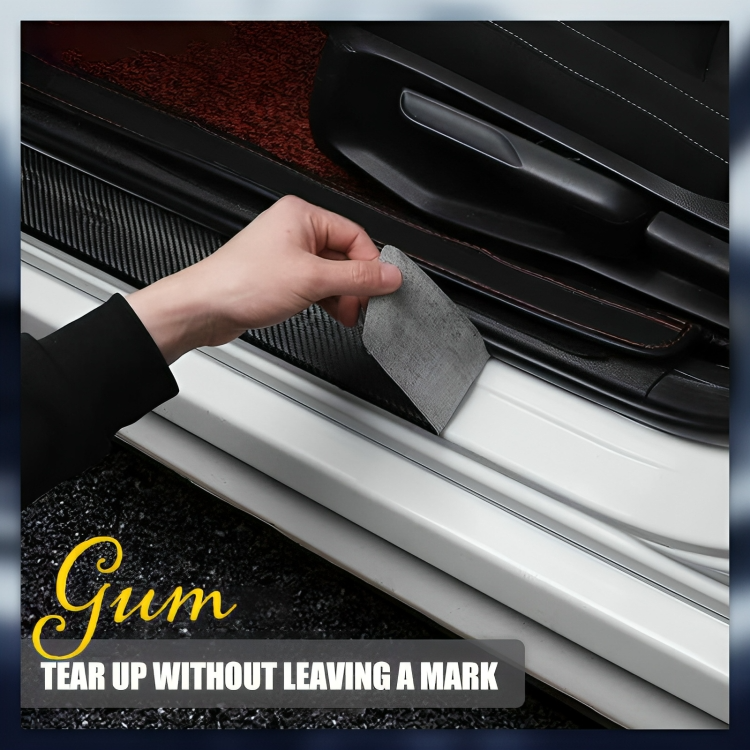 1+1 FREE | StepSafe™ | Carbon fibre door protection sticker [Last day discount].