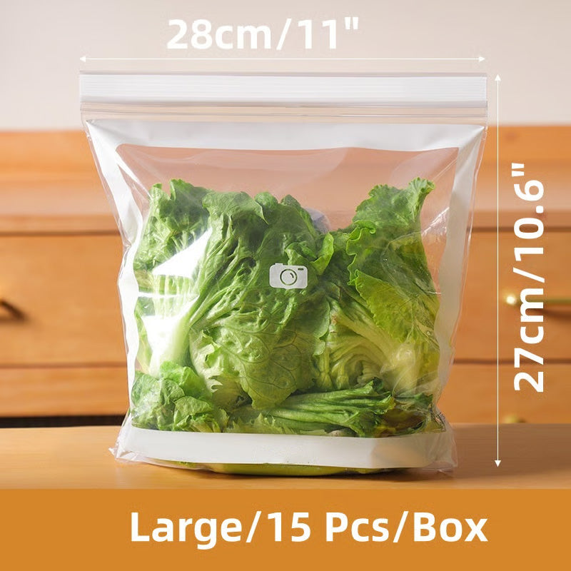 1+1 FREE | FreshLocka™ | Reusable Ziplock Bags – Airtight Food Storage for Freshness & Organization