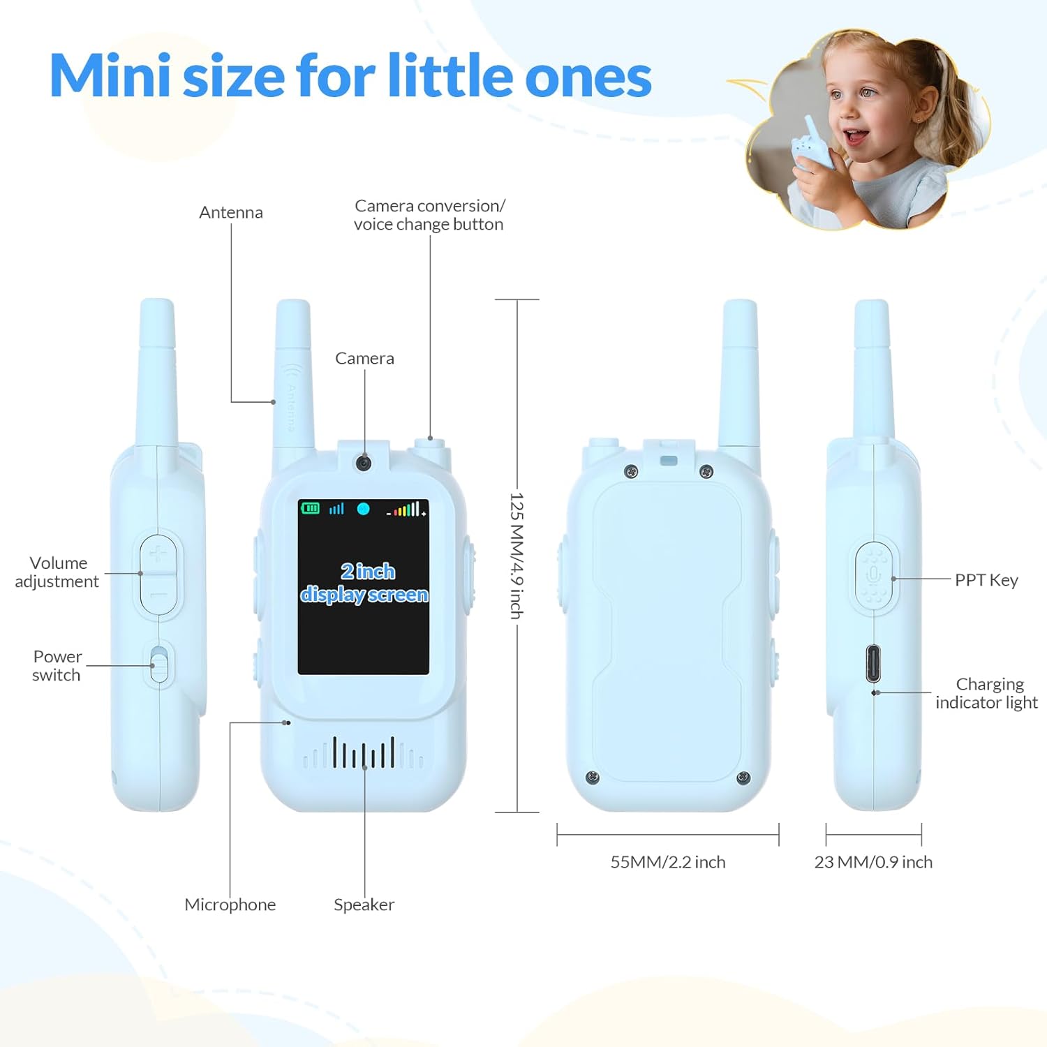 50% DISCOUNT | EchoBuddy™ | Video Walkie-Talkies – Secure Video & Voice Connection for Kids