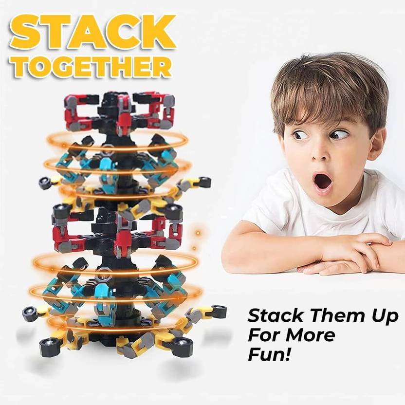 4+4 FREE | SpinMorph™ | Keeps your hands busy and calms your mind!