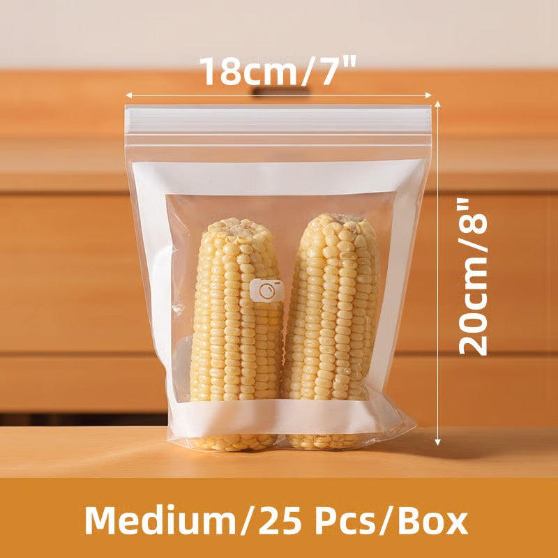 1+1 FREE | FreshLocka™ | Reusable Ziplock Bags – Airtight Food Storage for Freshness & Organization
