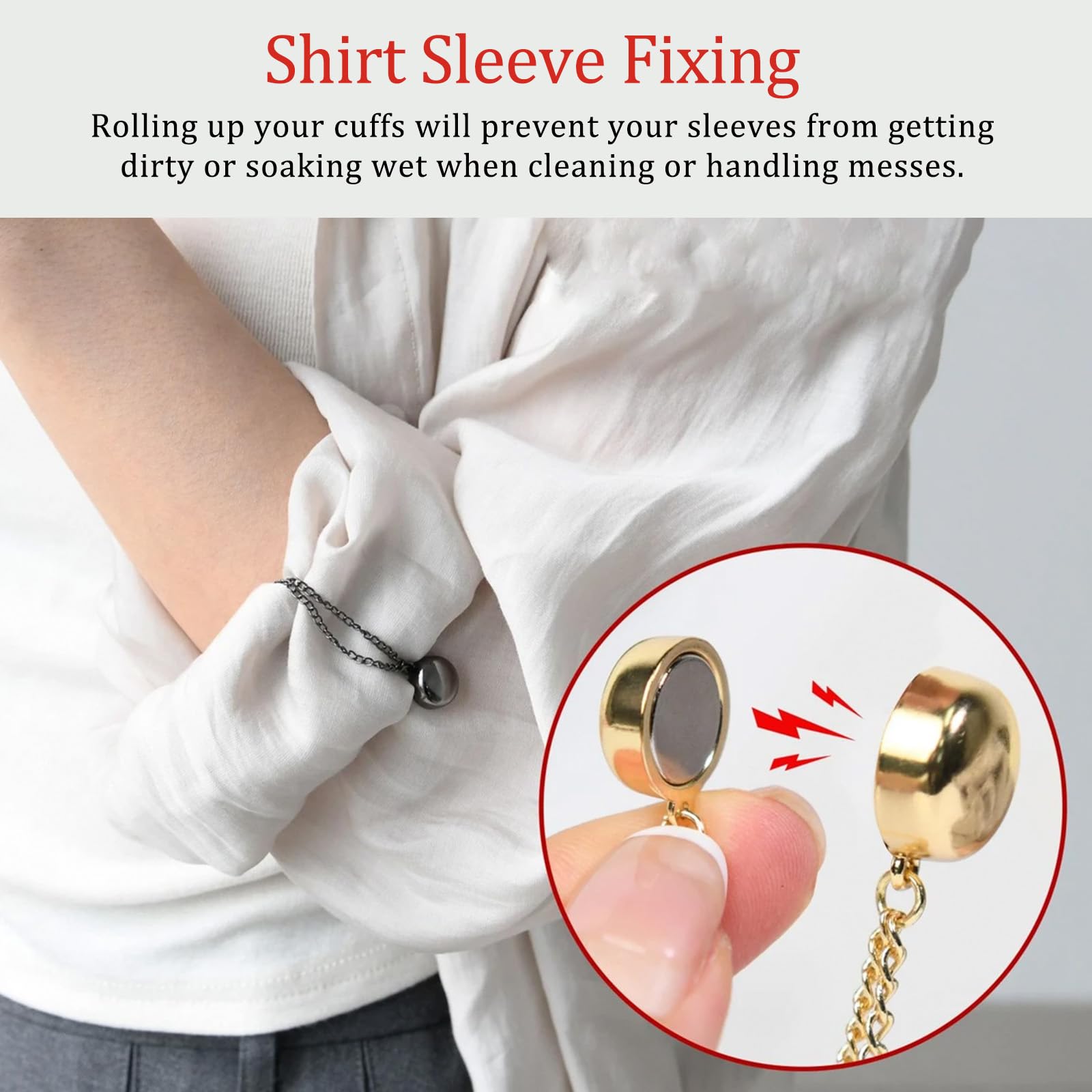 4+4 FREE | StyleSnap™ | Magnetic Clothing Clips – Perfect Fit & Style in Seconds | No Sewing Required!