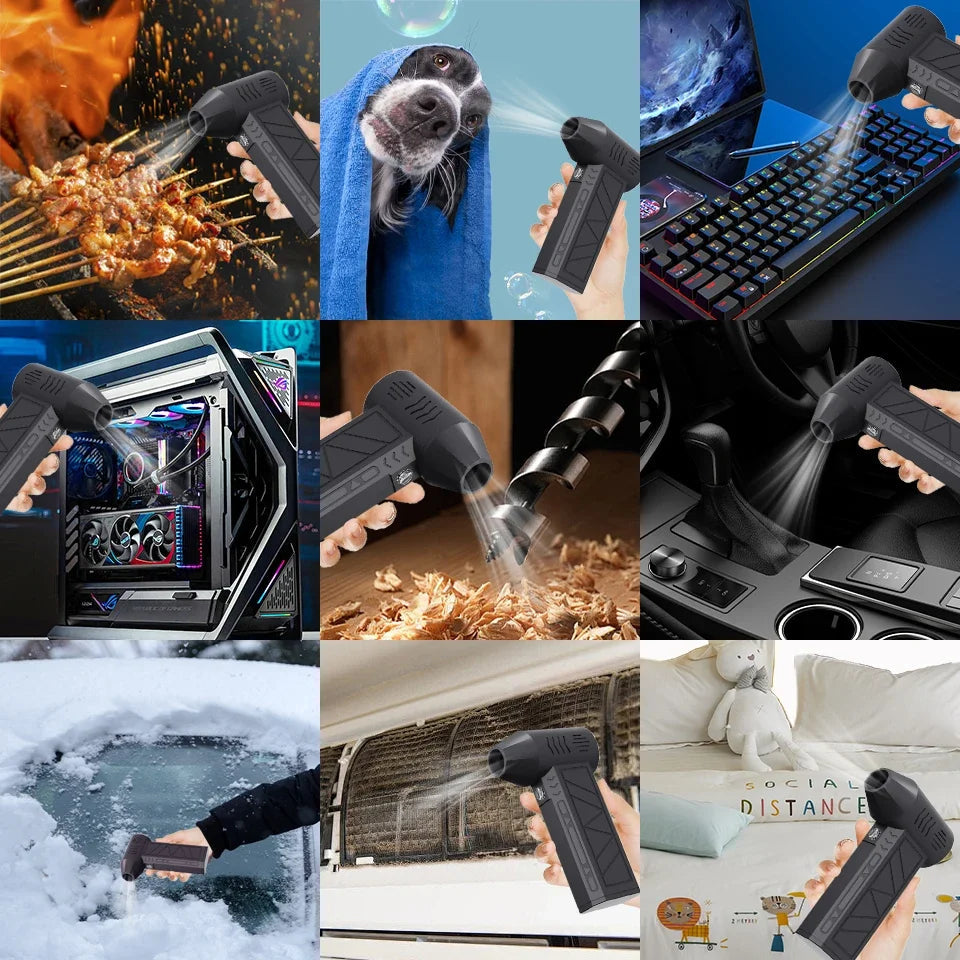 DustBlaster™ | Compact Leaf Blower – Powerful cleaning, anytime, anywhere