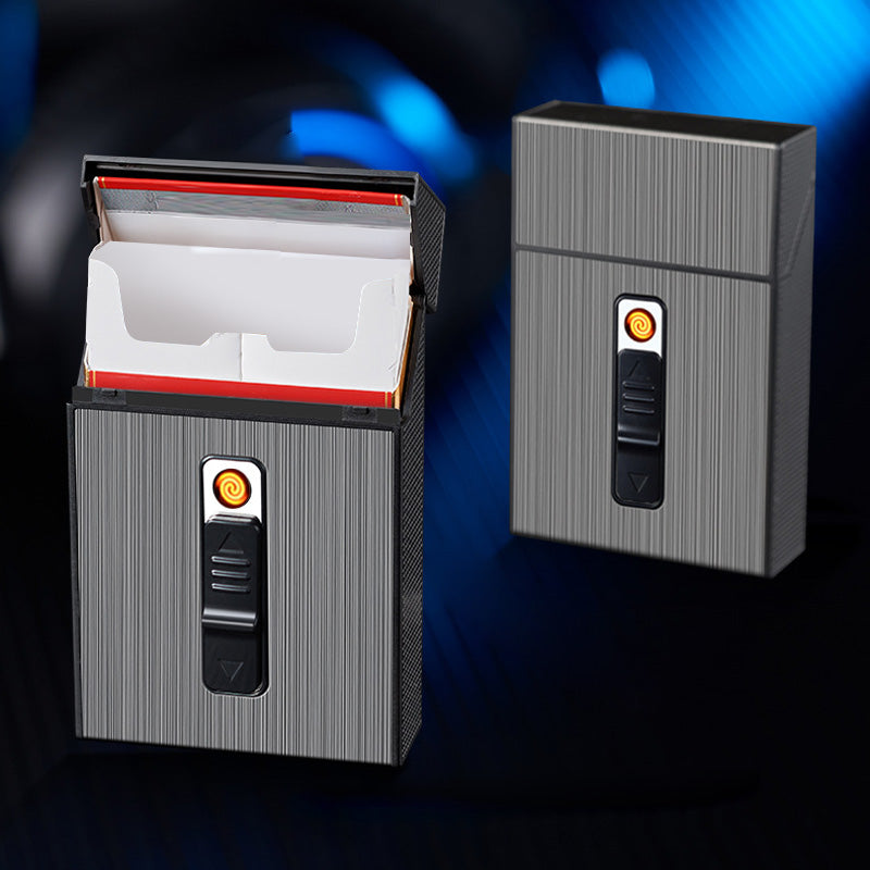 50% DISCOUNT | IgnisCase™ |The stylish cigarette case with a built-in, windproof USB lighter