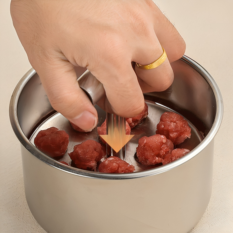 50% Discount | MeatPress™ | stainless steel meatball press mold
