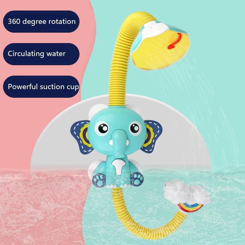 50% OFF | SplashiPuff™ | Interactive Lotus Bath Toy – Splashing shower fun for babies and toddlers