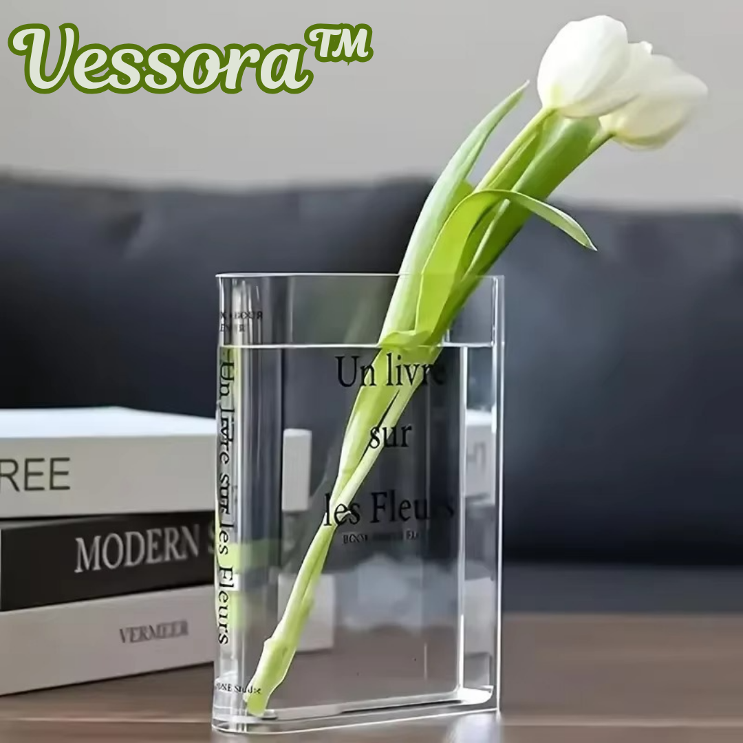 Vessora™ | Book-shaped vase