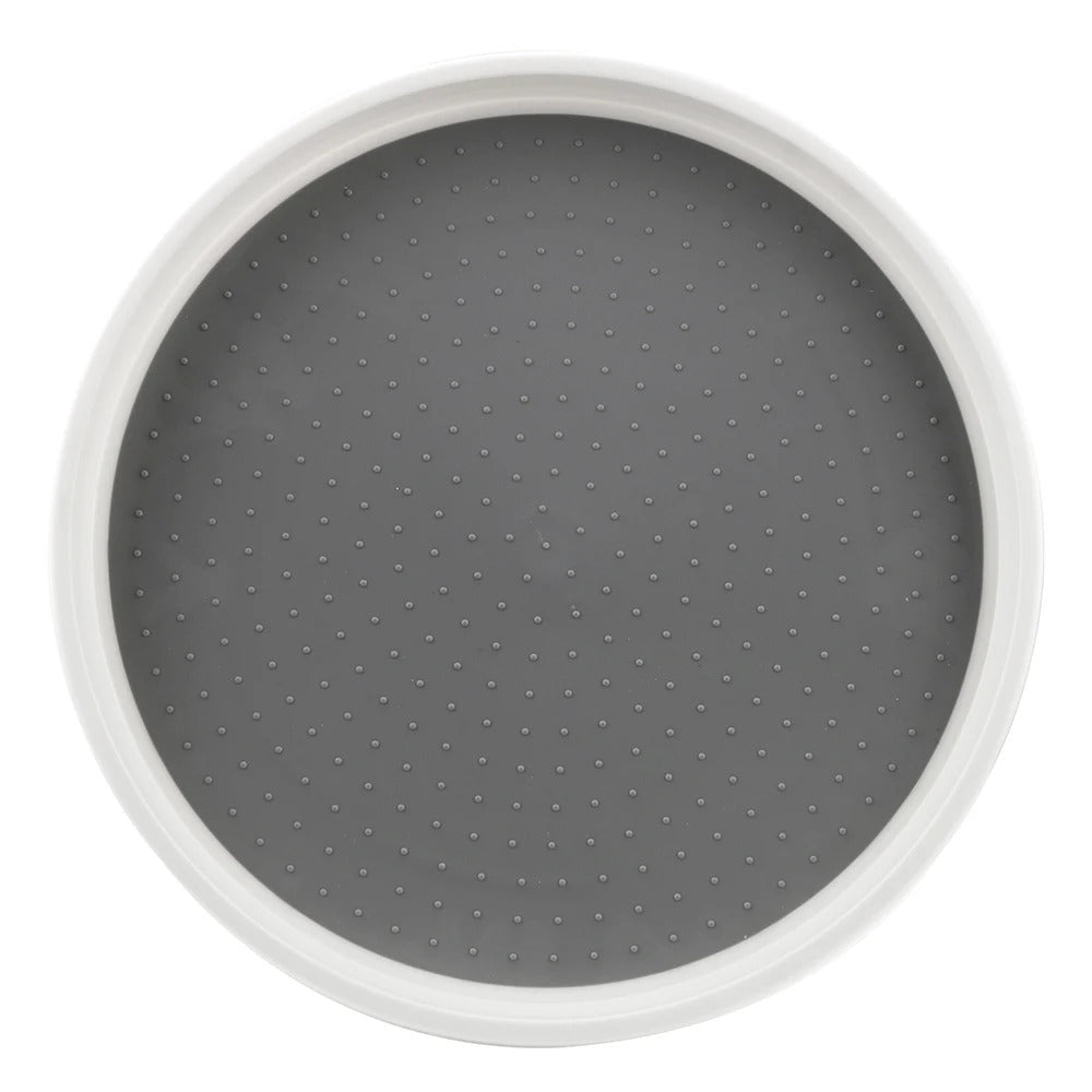 Turna™ | Round kitchen turntable organizer with 2 tiers