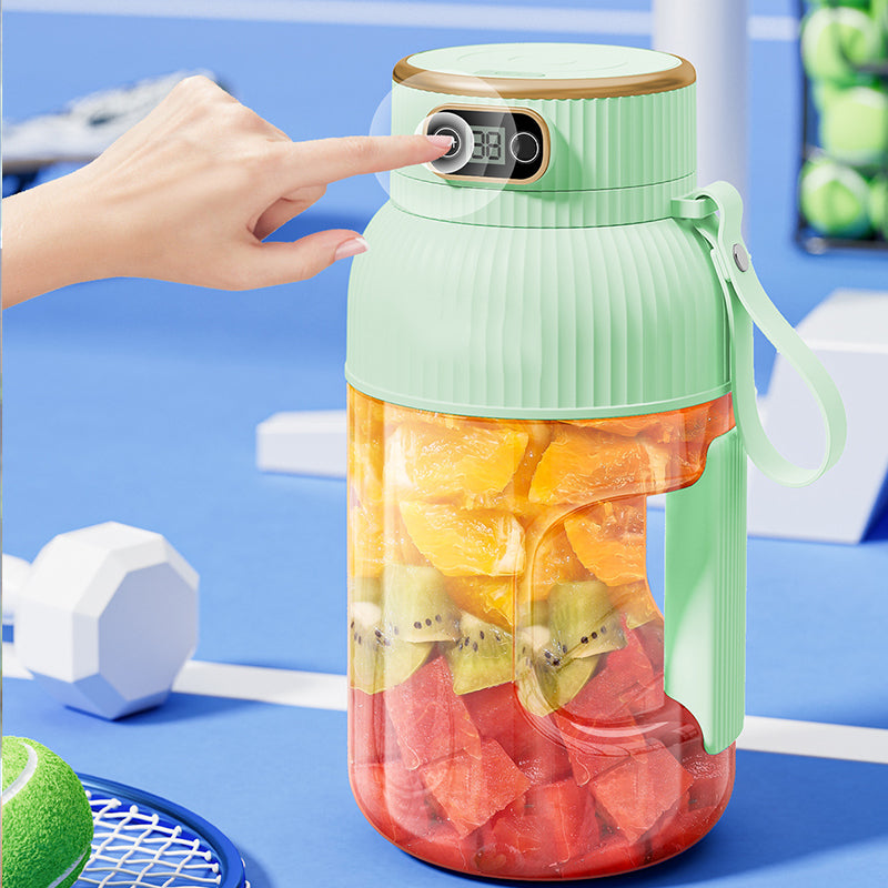 JuicerCup™ | Multifunctional portable juice cup with digital display