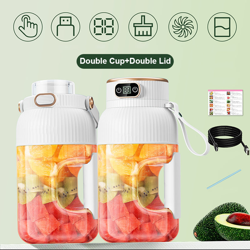 JuicerCup™ | Multifunctional portable juice cup with digital display