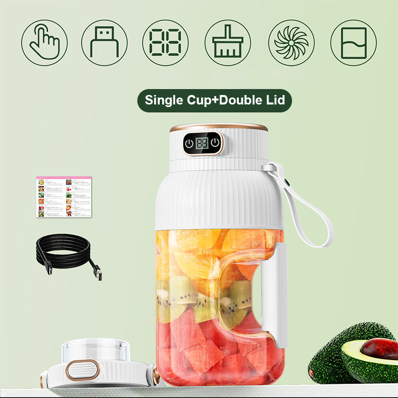JuicerCup™ | Multifunctional portable juice cup with digital display