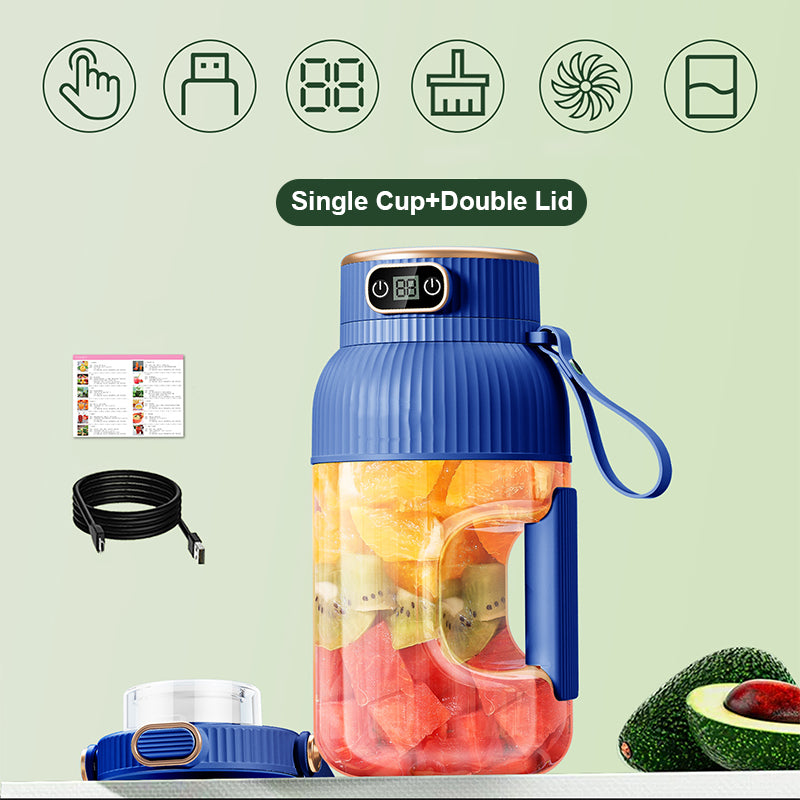 JuicerCup™ | Multifunctional portable juice cup with digital display