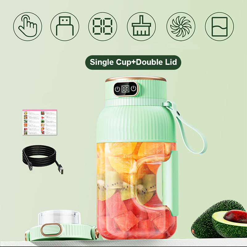 JuicerCup™ | Multifunctional portable juice cup with digital display