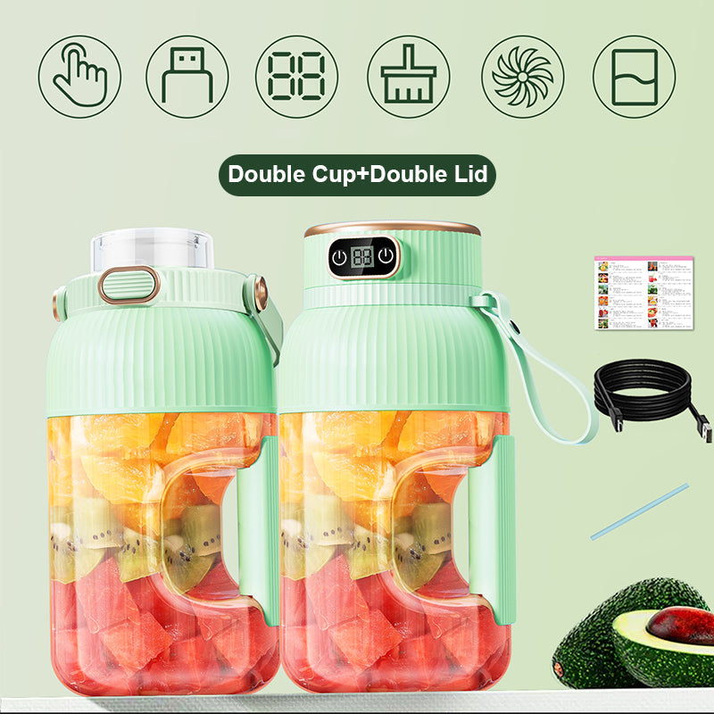 JuicerCup™ | Multifunctional portable juice cup with digital display
