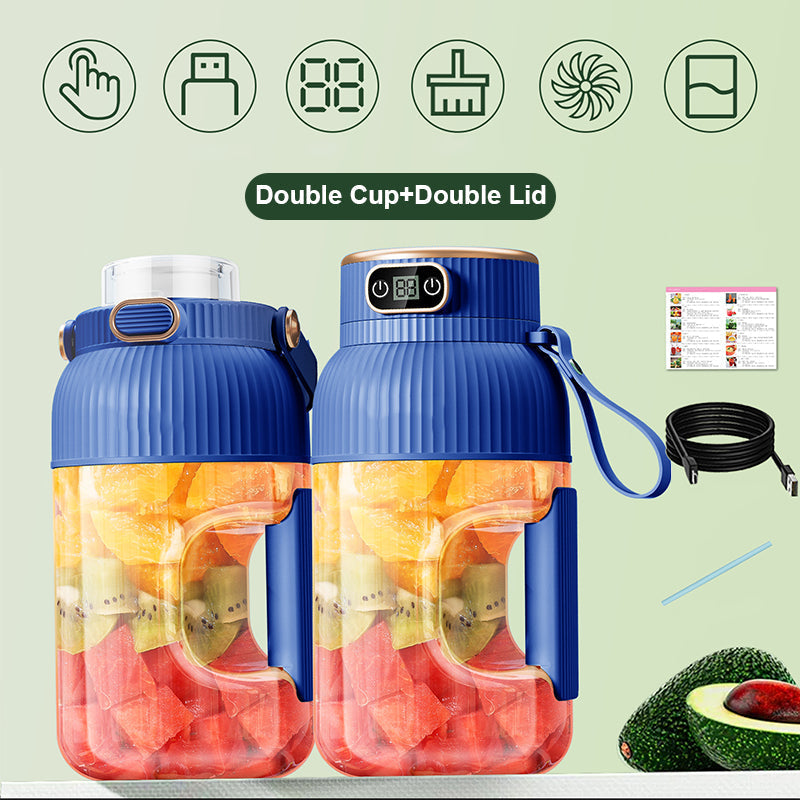 JuicerCup™ | Multifunctional portable juice cup with digital display