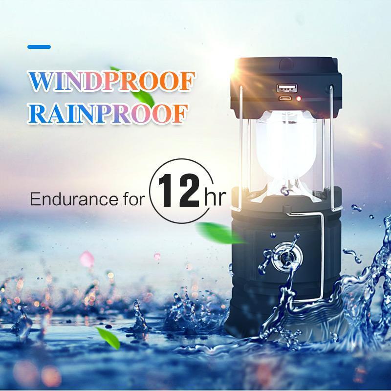 FlameLite | The 3-in-1 camping lantern with flame effect