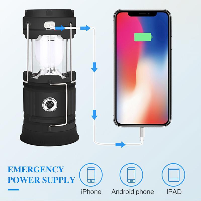 FlameLite | The 3-in-1 camping lantern with flame effect