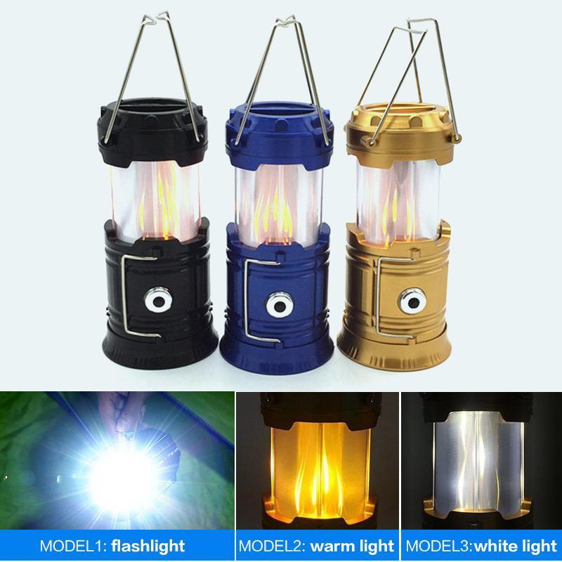 FlameLite | The 3-in-1 camping lantern with flame effect