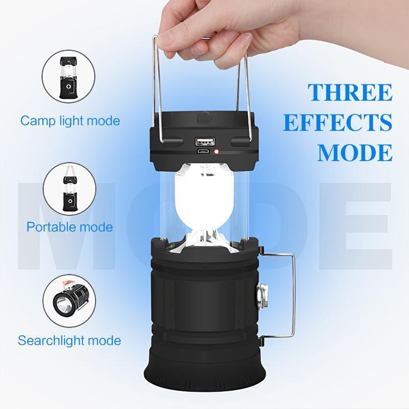 FlameLite | The 3-in-1 camping lantern with flame effect