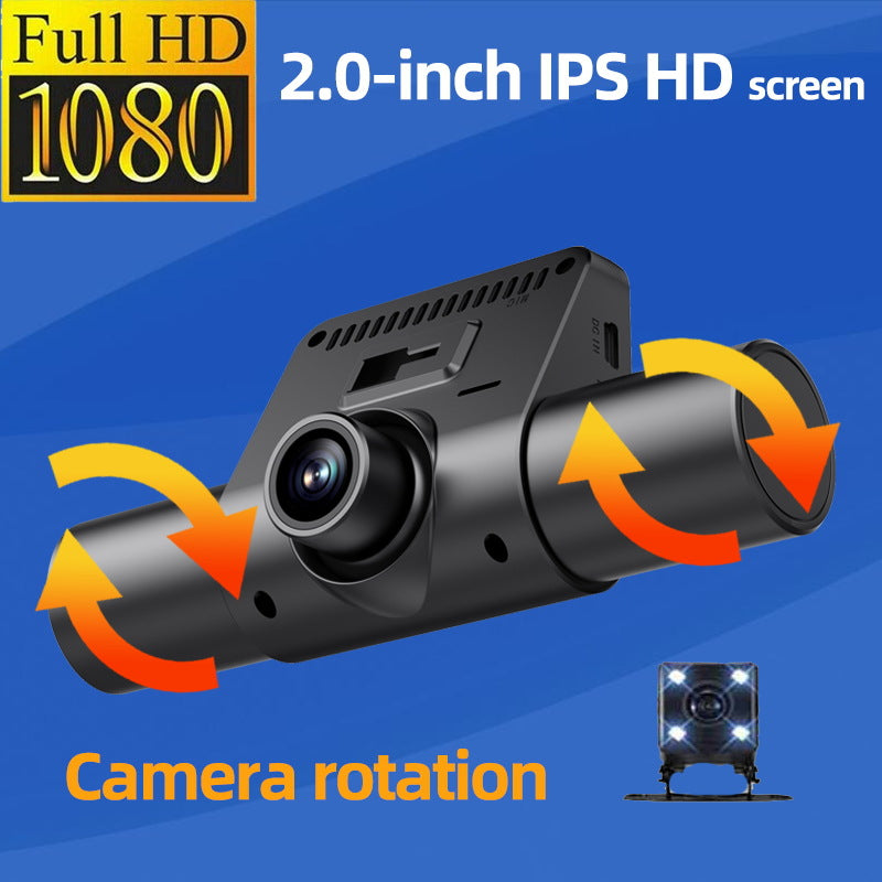 DriveGuard 360™ | 4-channel dashcam with 1080P & night vision