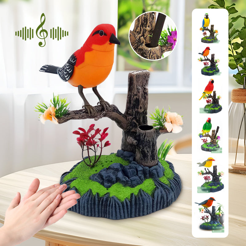 ChirpJoy™ | Interactive toy with voice-activated, chirping bird for hours of fun
