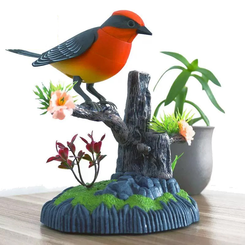 ChirpJoy™ | Interactive toy with voice-activated, chirping bird for hours of fun