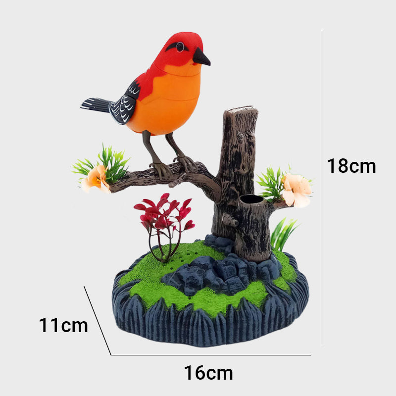 ChirpJoy™ | Interactive toy with voice-activated, chirping bird for hours of fun