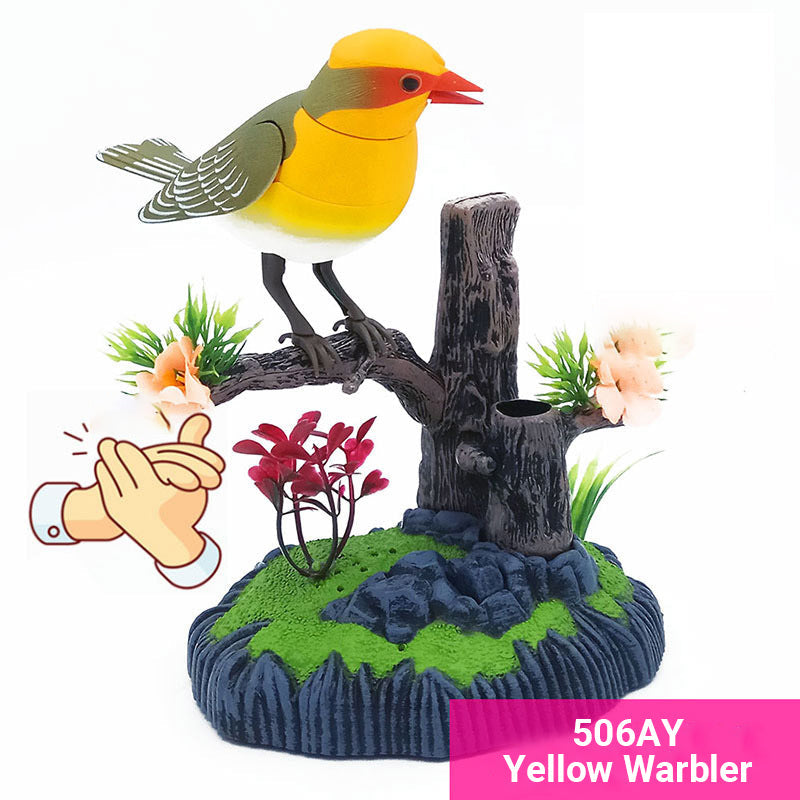ChirpJoy™ | Interactive toy with voice-activated, chirping bird for hours of fun