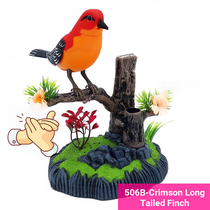 ChirpJoy™ | Interactive toy with voice-activated, chirping bird for hours of fun