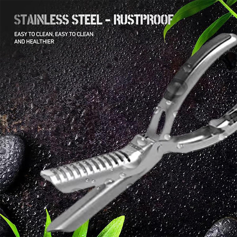 1+1 Free | GrillMasterPro™ | Stainless steel BBQ tongs - Perfect grip for ribs & more