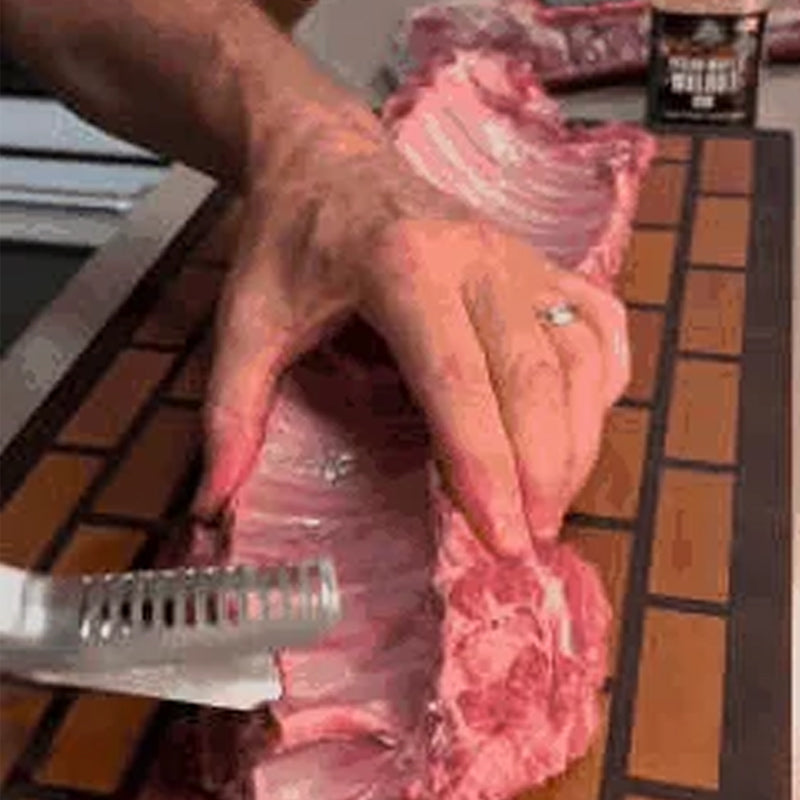 1+1 Free | GrillMasterPro™ | Stainless steel BBQ tongs - Perfect grip for ribs & more