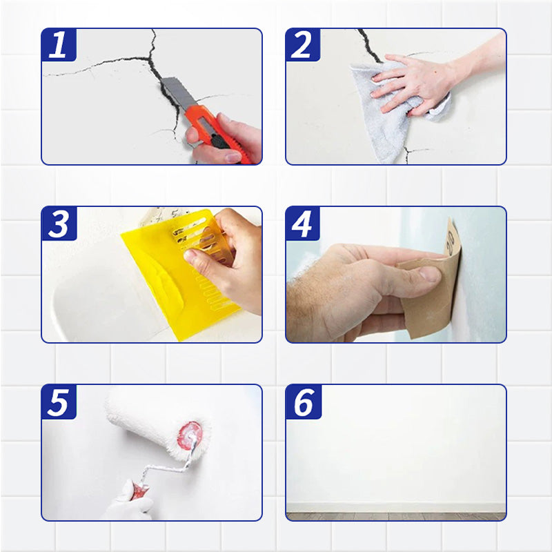 2+1 FREE | FlexiSeal™ | Elastic crack-bridging wall repair paste