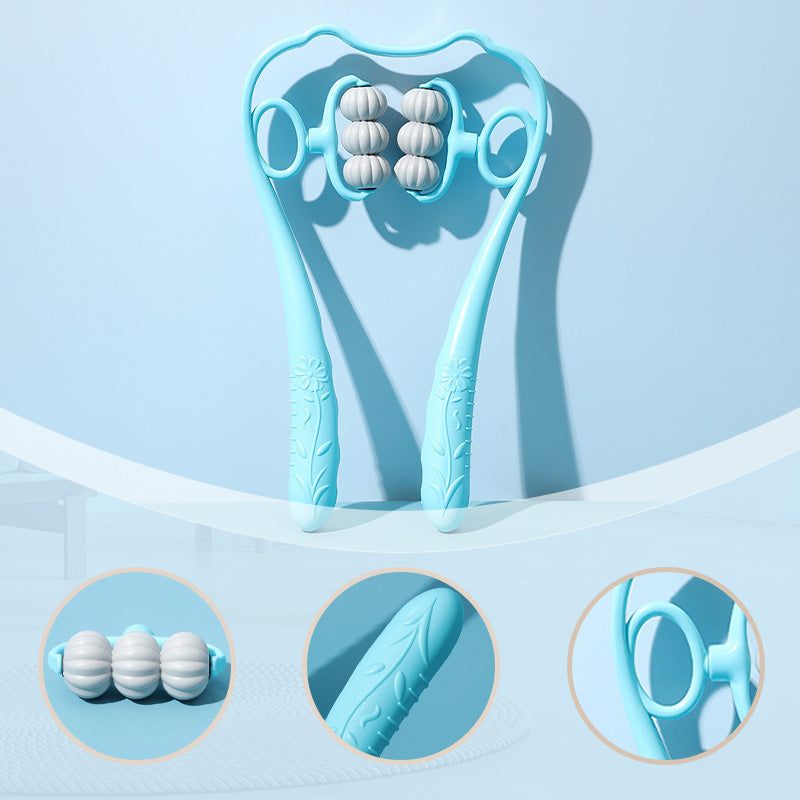 RelaxPro™ | Neck Massager – Manual massage for neck, back, and shoulders with TPR massage balls