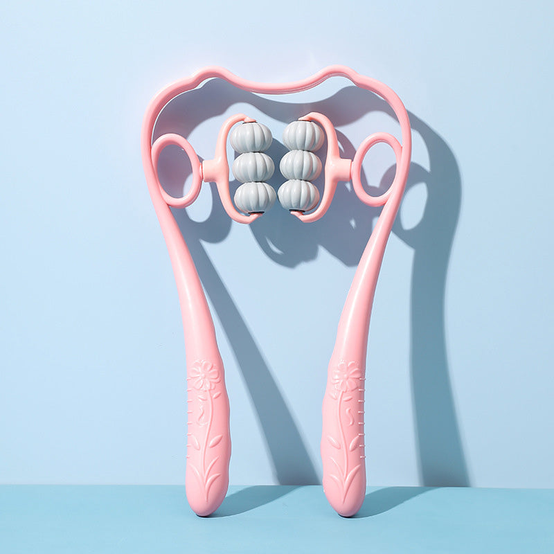 RelaxPro™ | Neck Massager – Manual massage for neck, back, and shoulders with TPR massage balls