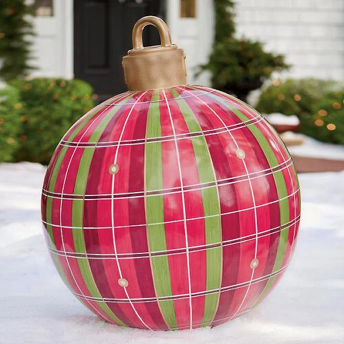 FestivaGlow™ | Inflatable outdoor Christmas ball