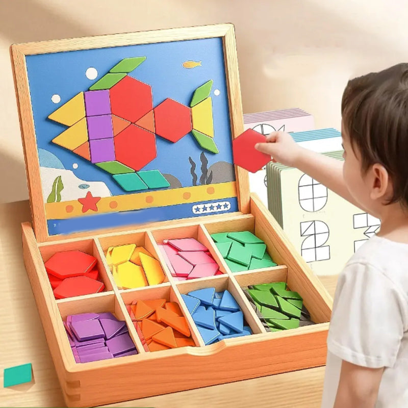 MagniPlay™ | Magnetic wooden puzzle game