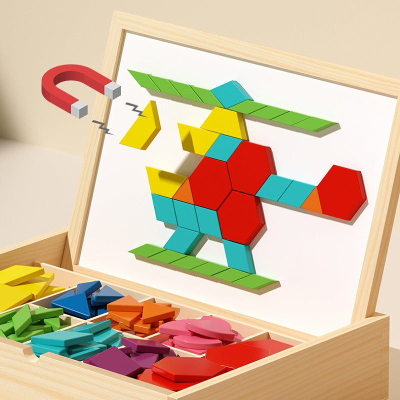 MagniPlay™ | Magnetic wooden puzzle game