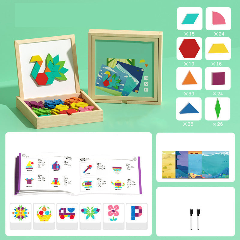 MagniPlay™ | Magnetic wooden puzzle game