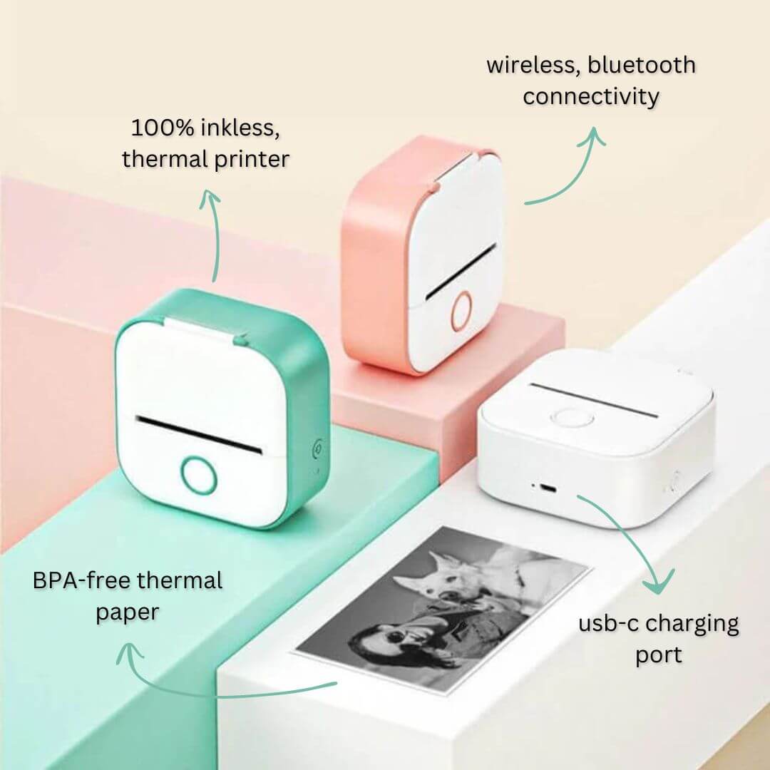 Stickifica™ | Mini inkjet printer